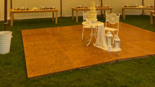 Plywood Dance Floor (Per SQM)